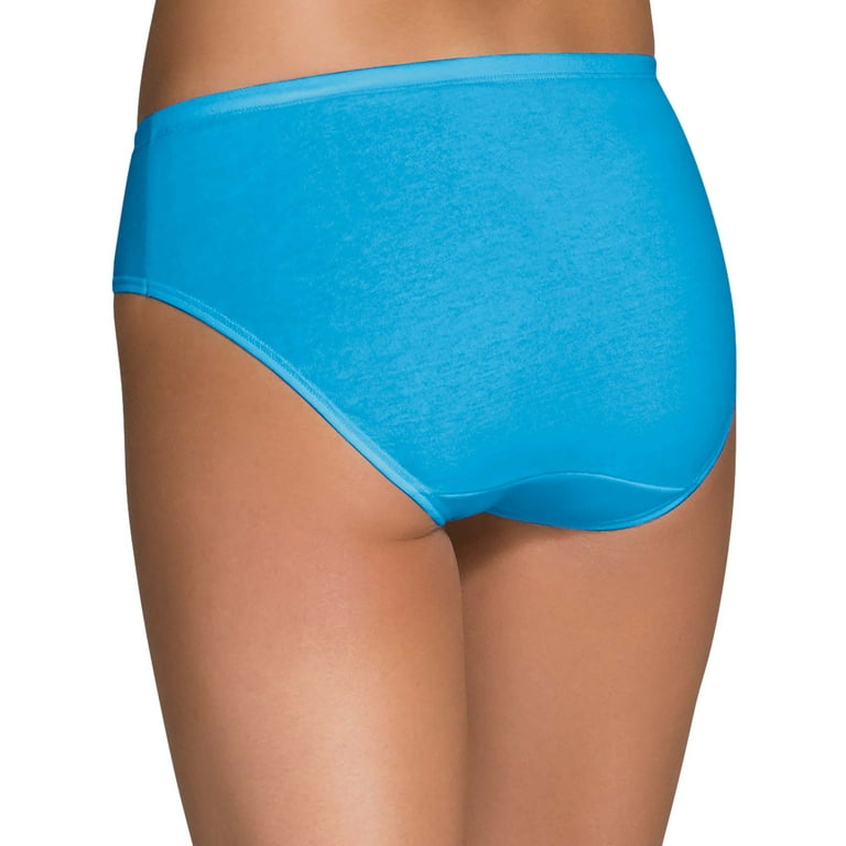 Fruit of the Loom Women's Comfort Covered Hipster Underwear, 6