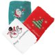 thumbnail image 3 of Comfortable Hand Towel Xmas Towel Set Bathroom Use Red Breathable Foldable 3Pack, 3 of 5