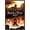 Mahogany Framed Version, variant on Attack on Titan - Fire Wall Poster, 22.375" x 34"