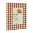 thumbnail image 2 of Stupell Industries Farmhouse Plaid Marigold Flower Canvas Art, 36 x 48, by Lisa Wehmeyer, 2 of 8