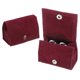 thumbnail image 1 of Caja de anillos de terciopelo Uxcell, caja de joyería de viaje, organizador portátil de anillos pequeños para almacenamiento de anillos, aretes y joyas, regalo para mujeres y niñas, rojo, 1 of 7