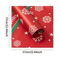 thumbnail image 3 of 20 Sheets Christmas Wrapping Paper Christmas Pattern Paper Flat Wrapping Paper Sheets Vintage Christmas Printed Paper for Christmas Birthday Party Gift, 3 of 6
