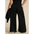 thumbnail image 3 of ELOQUII Women's Plus Size Embellished Rhinestone Jeans, 3 of 3