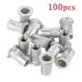 thumbnail image 5 of 100pcs Steel Aluminum Thread Rivet Nut Insert Nutsert M4 / M5 / M6 / M8 Set, 5 of 6