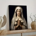 thumbnail image 3 of Virgin Mary Canvas Wall Art Christian Poster Prints Our Lady of Guadalupe Painting Catholic Pictures Inspiring Poster Wrapped Wooden Frame Wall Decor,,Canvas Wall Art for Living Room,Bedro, 3 of 5