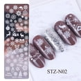 thumbnail image 5 of Juego De Plantillas De Estampado Para Uñas Zefei Wu 10 Piezas, 5 of 5