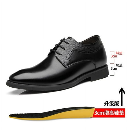 

Men‘s 8cm6cm Inner Height Increasing Shoes Men‘s Korean Style Business Dress Pointed Toe Casual Men‘s Shoes Bridegroom‘s Wedding Shoes