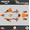 Orange, variant on Kalair GFX Graphics Kit for KTM Enduro 2-Stroke 125 XC, 250 XC and 300 XC (2019-2022) Predator Series