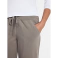 thumbnail image 2 of Athletic Works Women's and Women's Plus Knit Pants, Sizes XS-4X, 2 of 6