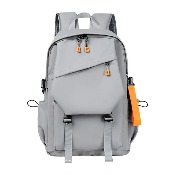 Mochila para portátil, mochila ligera multiusos para computadora, mochila de día para Gris