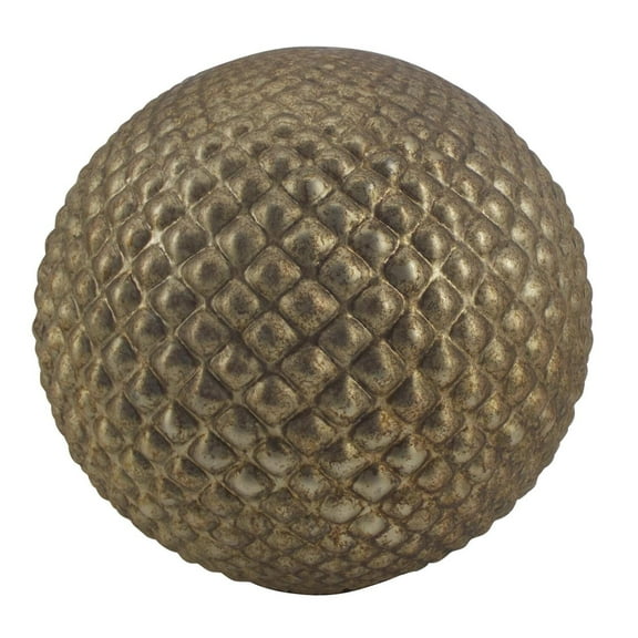 A&B Home Spikey Modern Large Ball Decor-Color:Iron Ore,Style:Modern