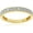 Yellow, variant on 1/10 CT TW Lab Grown Diamond Rings for Women | Real 10K Yellow Gold Milgrain Diamond Band | Size 4.5