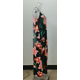 thumbnail image 5 of AliExpress Europe and the United States cross-border plus size summer new station flower print loose slip dress long skirt, 5 of 5