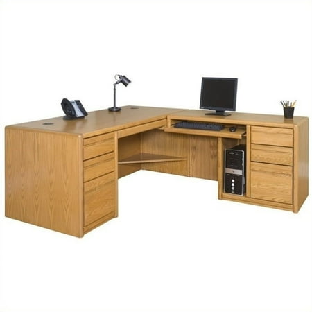 Martin Furniture Contemporary Rhf L Shaped Computer Desk In Contemporary Rhf L Shaped Computer Desk