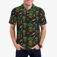 thumbnail image 1 of Fotbe Pineapples Camiseta Polo de Golf para Hombre con Estampado – Camisa Deportiva Transpirable con Cuello Abotonado-XX-Large, 1 of 6