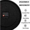 thumbnail image 5 of Silent Children's Wall Clock with Silent Movement, 12 Inch Round Non Ticking Children's Wall Clock, 5 of 5