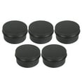 thumbnail image 3 of thinsony 5pcs Empty Aluminum Tin Jars Cosmetic Screw Lid Containers Lip Balm Cans 80ml, 3 of 4