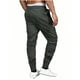 thumbnail image 3 of Pantalones largos de verano para hombre con bolsillo y cordón, informales, multibolsillos, para el trabajo, 3 of 3