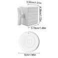 thumbnail image 4 of 2X Wireless Remote Control Turn Off/on Lights Auto Press Wall Switch Bot Rechargeable Auto Physical Finger Click Switch,2 x Remote Button Pusher 2 x mini remote control,White, 4 of 8