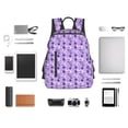 thumbnail image 4 of Disketp Violet Mochila Ligera e Impermeable, Mochila de Día Resistente para Viajes, Senderismo y Uso Diario para Hombre y Mujer, 4 of 7