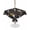 Brown, variant on Outdoor Tablecloth with Umbrella Hole for Patio/Picnic/Party/Camping, Cartoon Tractor Waterproof Table Cloth Square Cover Washable, Cute Grey Digger Shovel Truck Car Black (60"x 60")
