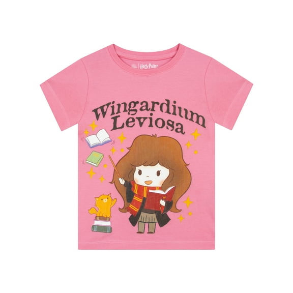 Harry Potter Hermione T-Shirt Pink Size 6-14