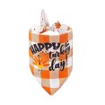 thumbnail image 1 of asddcavvf Thanksgiving Dog Bandana Fall Pet Scarf Adjustable Pumpkin Turkey Maple Leaf Triangle Bib, 1 of 8