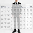 thumbnail image 4 of Stamzod Kids Clothes Boys' 3-Piece formal Slim Fit Suit Set Lapel Single Breasted Blazers and Straight Leg Pants with Tie Boys Outfits Size 8-14 Black 11-12Years, 4 of 10
