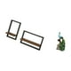 thumbnail image 5 of Estantes de pared para almacenamiento,Estantes flotantes de madera Estantes de pared de madera,Figura de escritorio,Estatua de pavo real en estante,escritorio,decoración del hogar,Figuras, 5 of 8