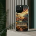 thumbnail image 3 of DistinctInk Hybrid (Acrylic / TPU) Clear Slim Fit Case for Apple iPhone 14 Pro MAX (6.7" Screen) - "Micah 5:2 - Bethlehem Ephrathah: Birthplace of Ancient Ruler", 3 of 8