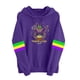 thumbnail image 3 of Xuyuer Women Mardi Gras Sweatshirts Carnival Sweatshirt Funny Mask Graphic Long Sleeve Shirt Pullover Top, 3 of 4