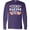 Purple, variant on Inktastic Christmas Cookie Baking Crew with Oven Mitts Long Sleeve T-Shirt