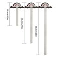 thumbnail image 2 of Règle de Bord pour Menuisiers 20 Pouces Angles de Mesure Haute Précision Outils de Charpentier, 2 of 5