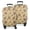 Yellow Highland Cow, variant on Black Highland Cow Flower Gnome Pattern Luggage Cover Fashion Suitcase Cover Baggage Covers Fit 25-28 Inch Luggage (Go Travel)