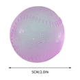 thumbnail image 5 of Solid Color Stress Balls, TPR Silicone Slow-Bouncing Fidget Toy, 4.3 Inch, Glossy Finish, Shape-Keeping, Portable Stress Relief Toy, Gift for Sports Lovers, 4 Styles (Football & Basketball), 5 of 8