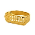 thumbnail image 2 of Personalized Name Ring in Script Design With Diamond Accent on Tail Beneath Name, 2 of 2