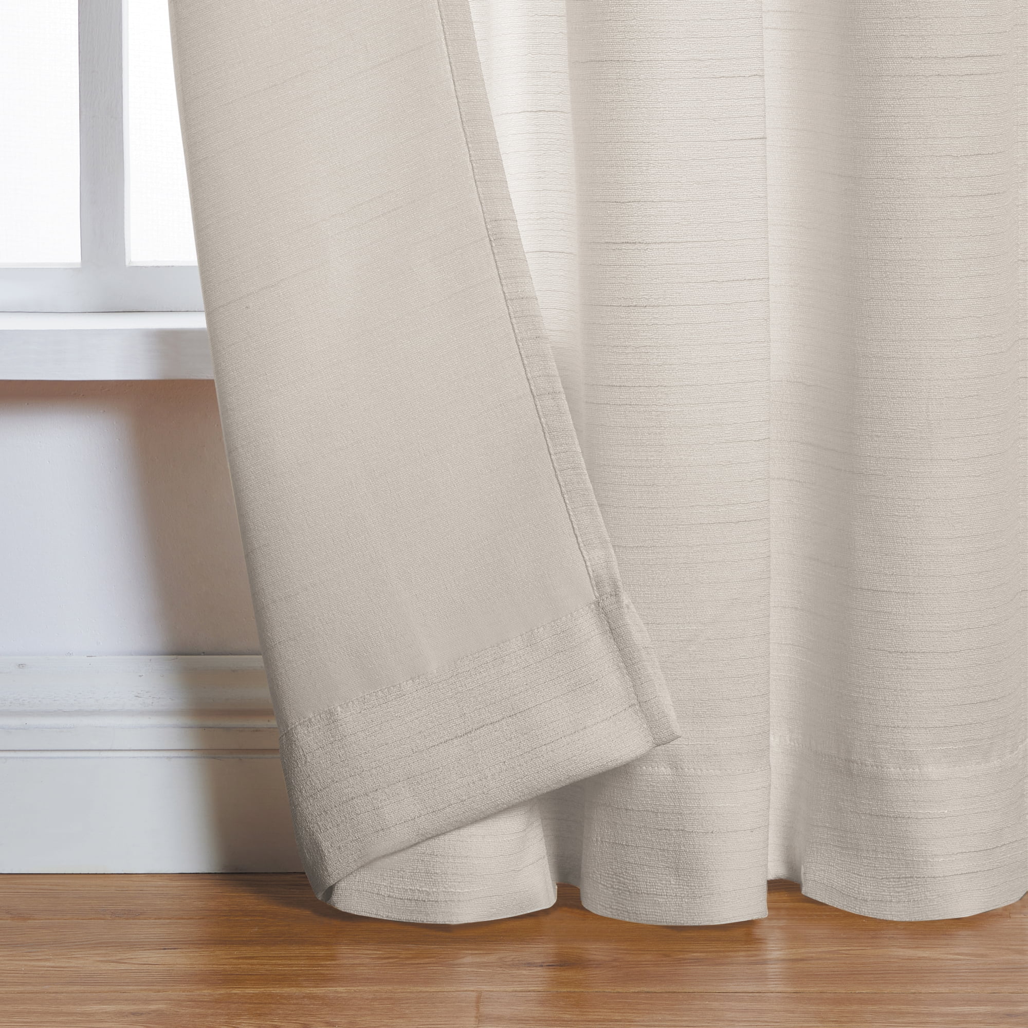Mainstays Como Textured Light Filtering Curtain Panel Pair Mainstays Como Textured Light Filtering Curtain Panel Pair