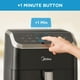 thumbnail image 4 of Midea Air Fryer 5.5QT, Heatexpress Rapid Air Technology, 9 Preset Menus, Quick and Easy Meals, 1 Minute Button and Favorite Function, 90% less oil, Easy to Clean, Varied Recipes, 4 of 5
