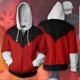 thumbnail image 1 of Sudaderas con capucha de capitán Marvel para hombre, Sudadera con capucha de Carol Danvers, ropa de calle de estilo Cosplay, ropa de calle, 1 of 5