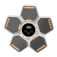 thumbnail image 4 of S SERENABLE Tapis de Cible de Boxe Électronique pour Enfants Intérieur Machine d'Entraînement de Boxe Musicale Intelligente Blanc, 4 of 9