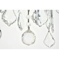 thumbnail image 5 of Indoor Ceiling Decorative Steel St. Francis 4 Light Chrome Pendant Clear Royal Cut Crystal, 5 of 5