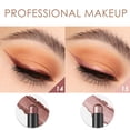 thumbnail image 3 of FOCALLURE (2 Pcs) 2 in 1 Eyeshadow and Eyeliner Pen，Waterproof Eyeshadow Stick, Silky Peach, 3 of 8