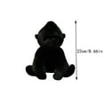 thumbnail image 3 of Wizlet King Kong Stuffed Animal Cute Silverback Gorilla Plush Doll Toy 8.6 inch for Valentine's Day Birthday Xmas Christmas Best Gifts (Black), 3 of 6