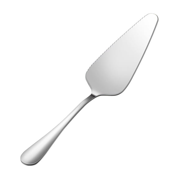 Pebbuoy Cake Spatula Smooth Surface Stainless Steel Cake Cutter Easy to Clean Sharp Cake Cutting Tool for Home