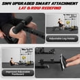 thumbnail image 3 of GOIMU SM4 Smith Machine Power Cage, 2500 lbs Multi‑Function Home Gym with Dual Pulley System, Lat Pulldown & Low Row, Anti‑Derailment Pulley, Weight Storage & Full Training Attachments, 3 of 9