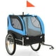 thumbnail image 4 of Costway Remolque de Bicicleta para Mascotas con Capacidad para 40 kg, Transportador de 2 Puertas para Perros Pequeños & Medianos, Carro de Transporte Plegable con Ruedas,, 4 of 4