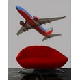 thumbnail image 2 of Wallhogs Chibi Southwest 737 Flyover Cutout Wall Decal, 2 of 2