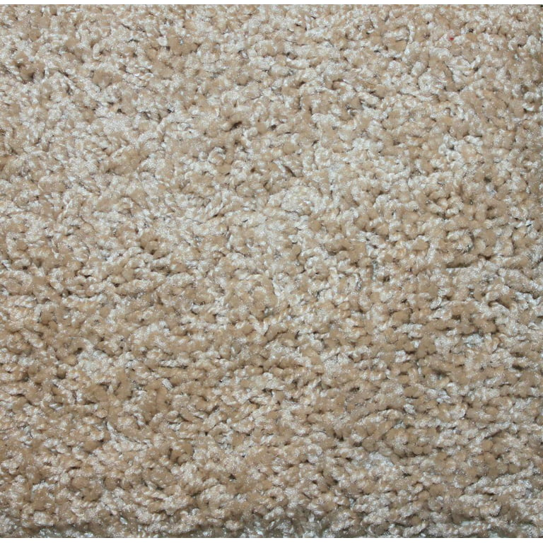 Flax Beige Indoor Frieze Area Rug 25 Oz 3 8 Thick Carpet Com