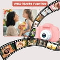 thumbnail image 4 of Sanmadrola Kids Camera Selfie Camera for Kids Christmas Birthday Festival Gifts for Girls Age 3-9 HD Digital Video Cameras for Toddler Portable Toys for 3-8 Year Old Girl with 32GB SD Card, Pink, 4 of 9