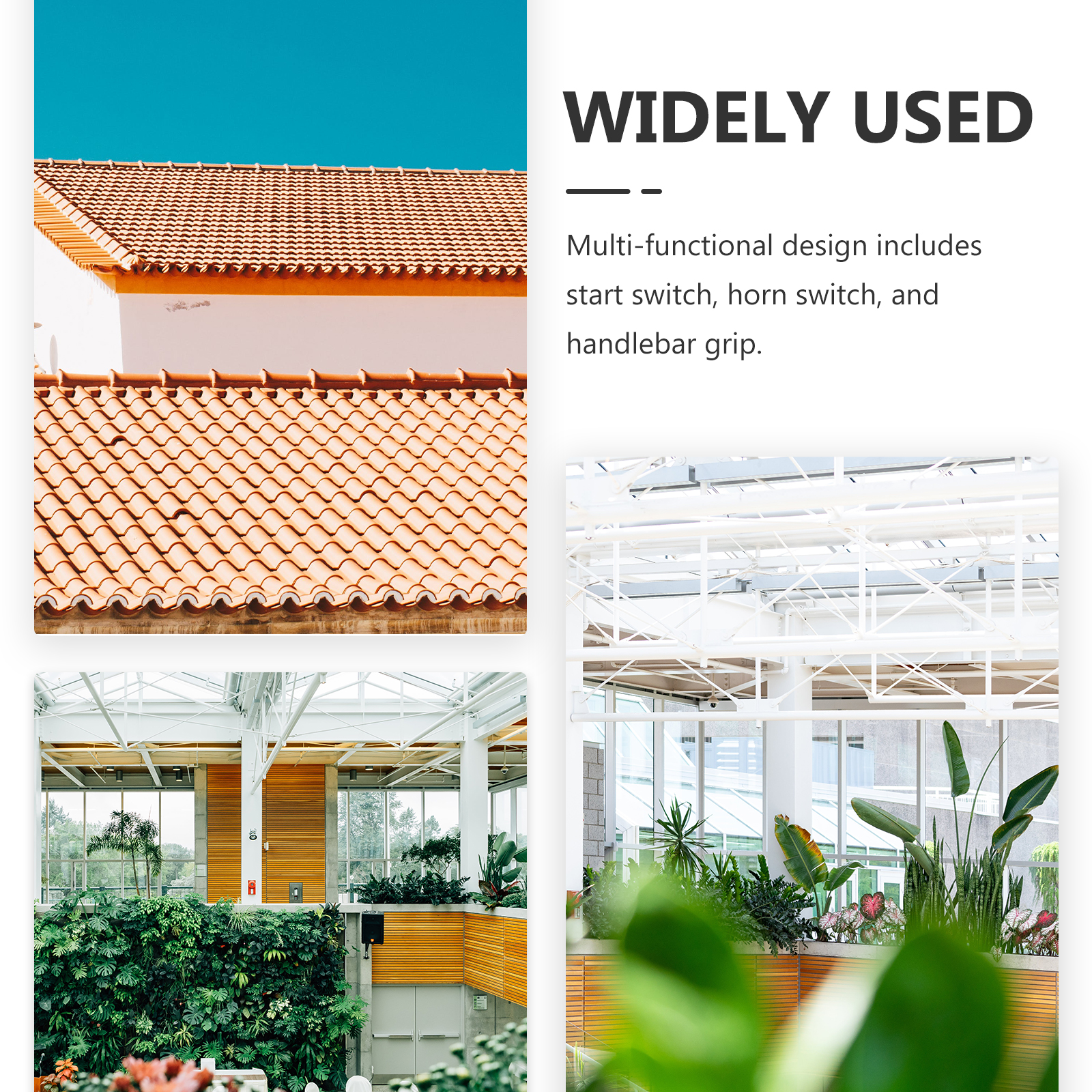 FENGGUIQU High Transparency Glass Panels for Sun Room and Greenhouse Roofing